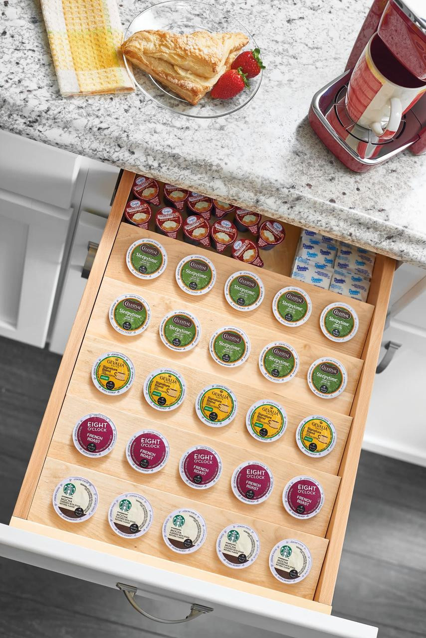 Rev-A-Shelf Rev-a-shelf 16" K-Cup Custom Drawer Insert 4CDI-18-KCUP-1 