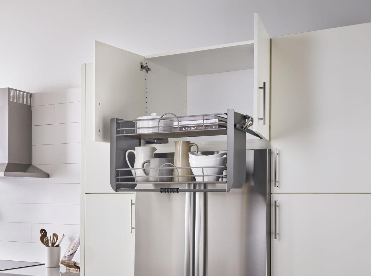 Rev-A-Shelf Rev-a-shelf Solid Bottom Pull-Down Shelving System 5PD-XXFOG Series 