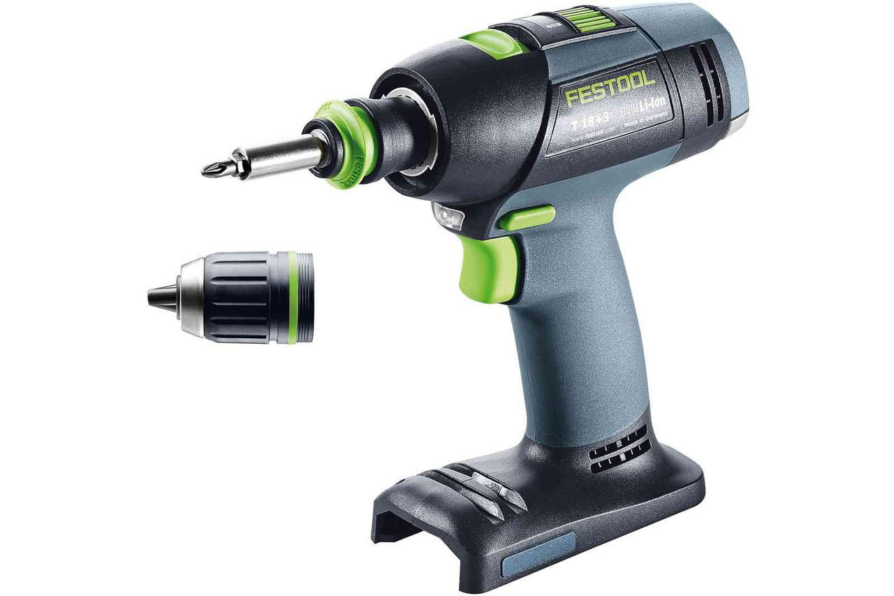 Festool FESTOOL Cordless Drill T 18+3-Basic Item number 576451 