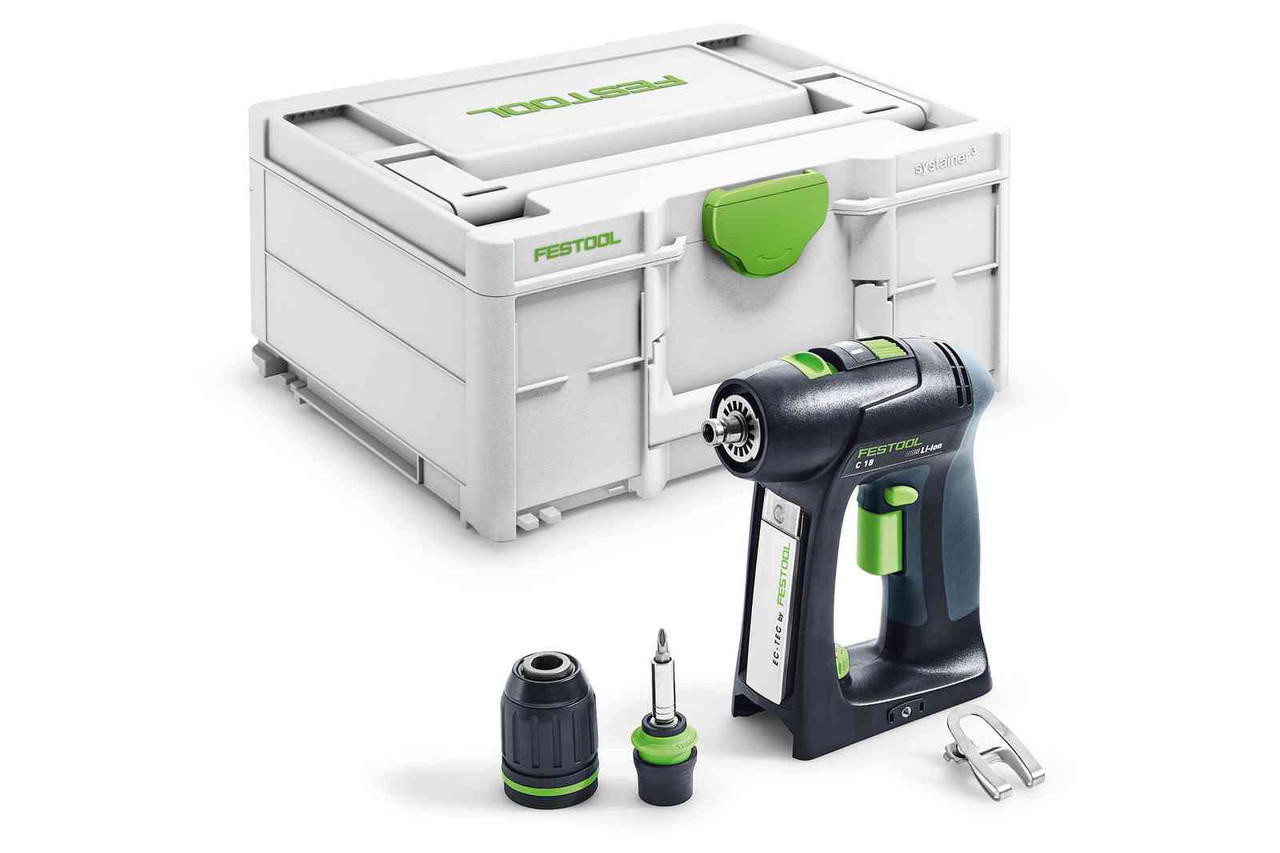 Festool FESTOOL Cordless Drill T 18+3-Basic Item number 576439 