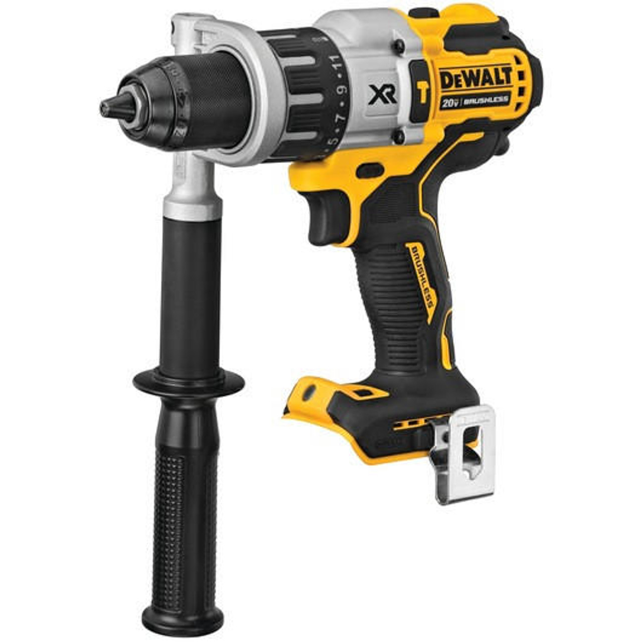 Dewalt DEWALT 20V MAX XR 1/2 in. Brushless Hammer Drill/Driver with POWER DETECT Tool Technology Kit DCD998B 