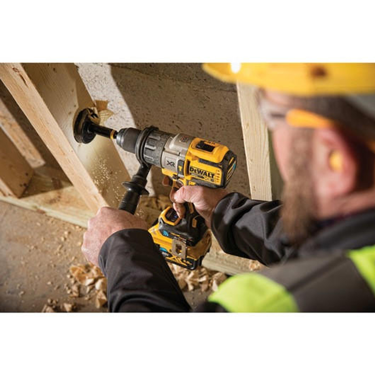 Dewalt DEWALT 20V MAX* 1/2 in XRÂ® Brushless Cordless Hammer Drill/Driver Kit With Integrated BluetoothÂ® and Tool Connectâ„¢ Batteries DCD997CP2BT 