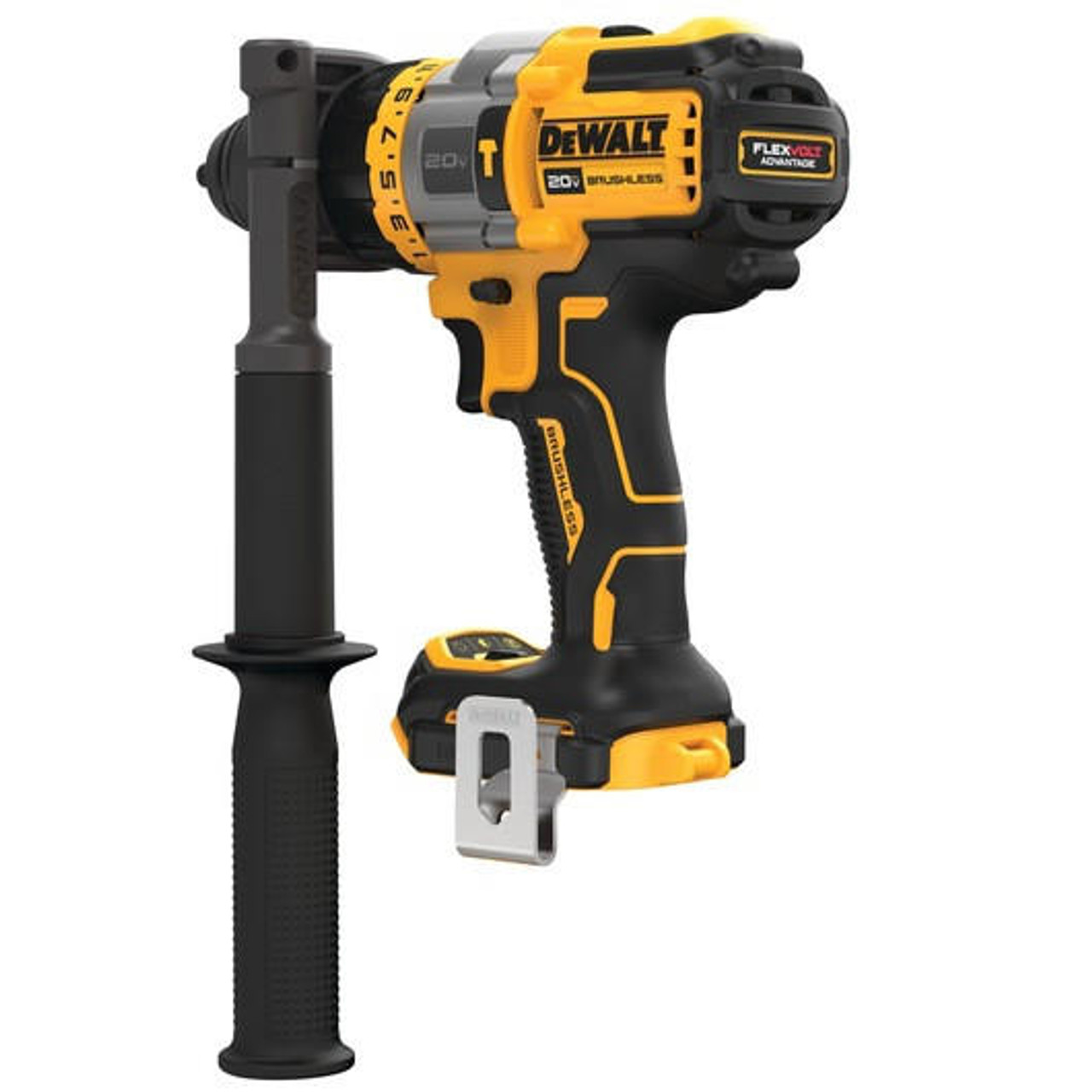 Dewalt DEWALT 20V MAX* 1/2 in. Brushless Cordless Hammer Drill/Driver with FLEXVOLT ADVANTAGEâ„¢ (Tool Only)DCD999B 