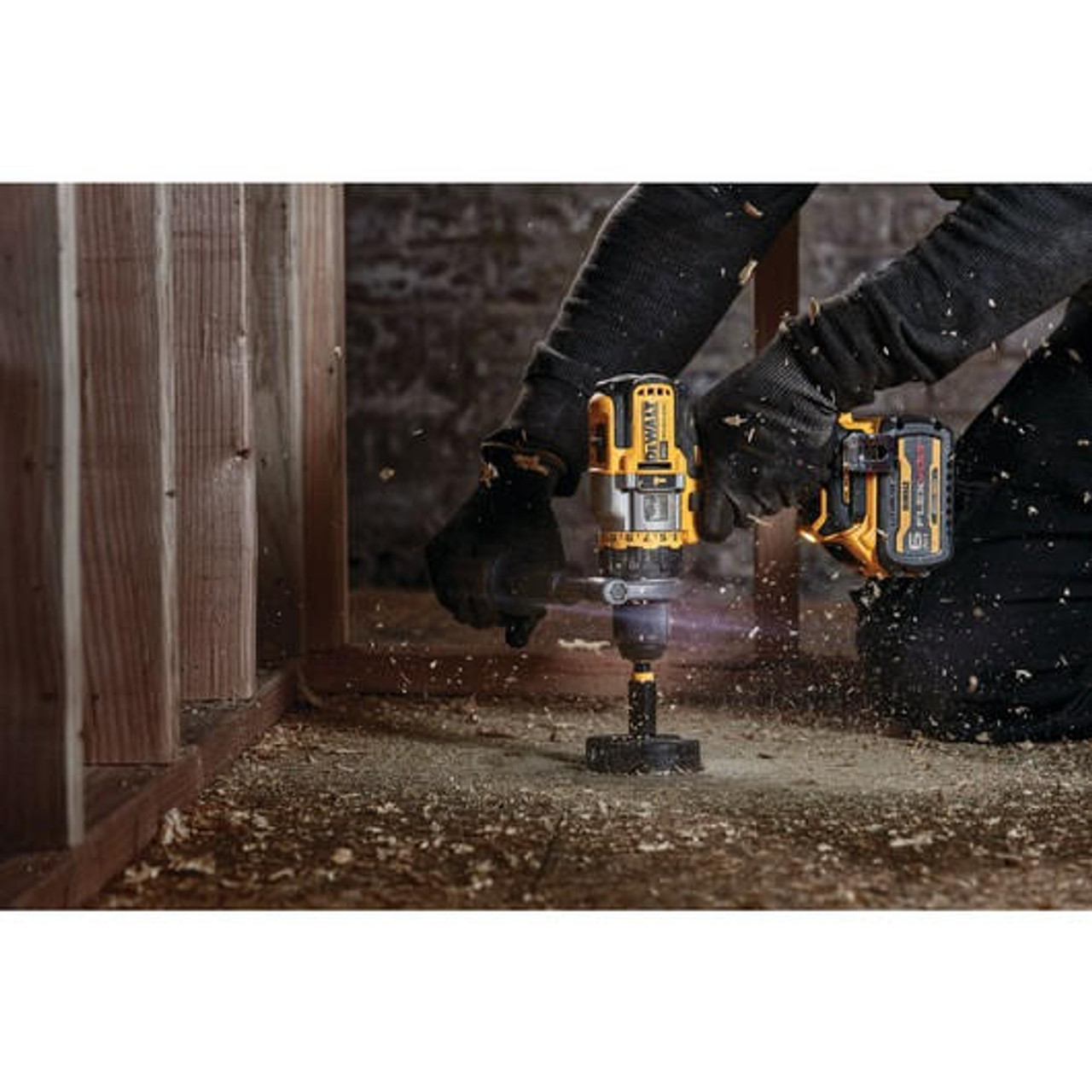 Dewalt DEWALT 20V MAX* 1/2 in. Brushless Cordless Hammer Drill/Driver with FLEXVOLT ADVANTAGEâ„¢ (Tool Only)DCD999B 