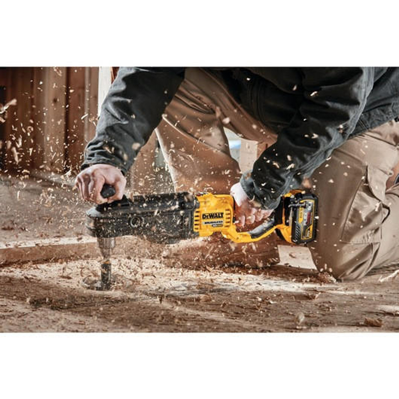 Dewalt DEWALT 60V MAX* In-Line Stud and Joist Drill With E-CLUTCHÂ® System Kit DCD470X1 
