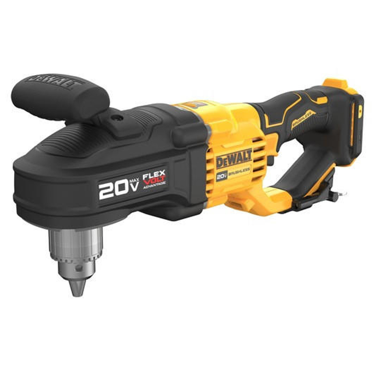 Dewalt DEWALT 20V MAX* Brushless Cordless 1/2 in. Compact Stud and Joist Drill with FLEXVOLT ADVANTAGEâ„¢ (Tool Only) DCD444B 