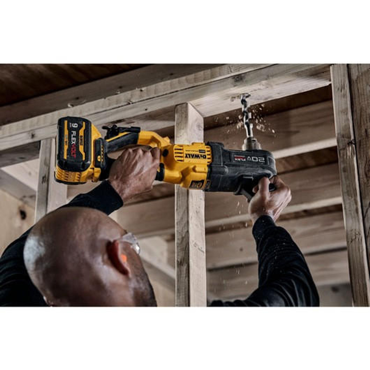 Dewalt DEWALT 20V MAX* Brushless Cordless 1/2 in. Compact Stud and Joist Drill with FLEXVOLT ADVANTAGEâ„¢ (Tool Only) DCD444B 