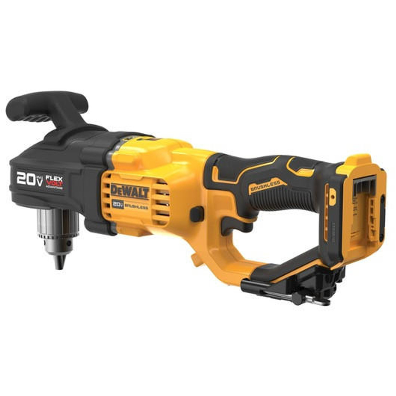 Dewalt DEWALT 20V MAX* Brushless Cordless 1/2 in. Compact Stud and Joist Drill with FLEXVOLT ADVANTAGEâ„¢ (Tool Only) DCD444B 