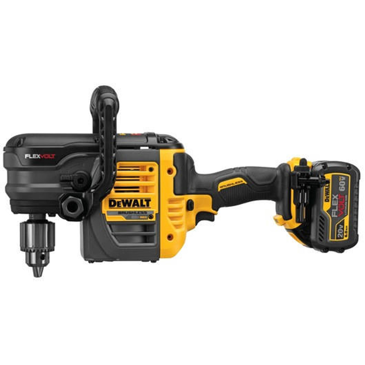 Dewalt DEWALT FLEXVOLTÂ® 60V MAX* VSRâ„¢ Stud and Joist Drill Kit with E-ClutchÂ® System 2 Battery Kit DCD460T2 
