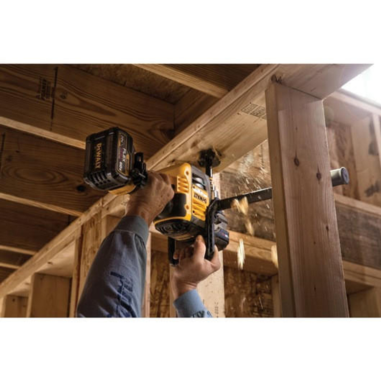 Dewalt DEWALT FLEXVOLTÂ® 60V MAX* VSRâ„¢ Stud and Joist Drill Kit with E-ClutchÂ® System 2 Battery Kit DCD460T2 