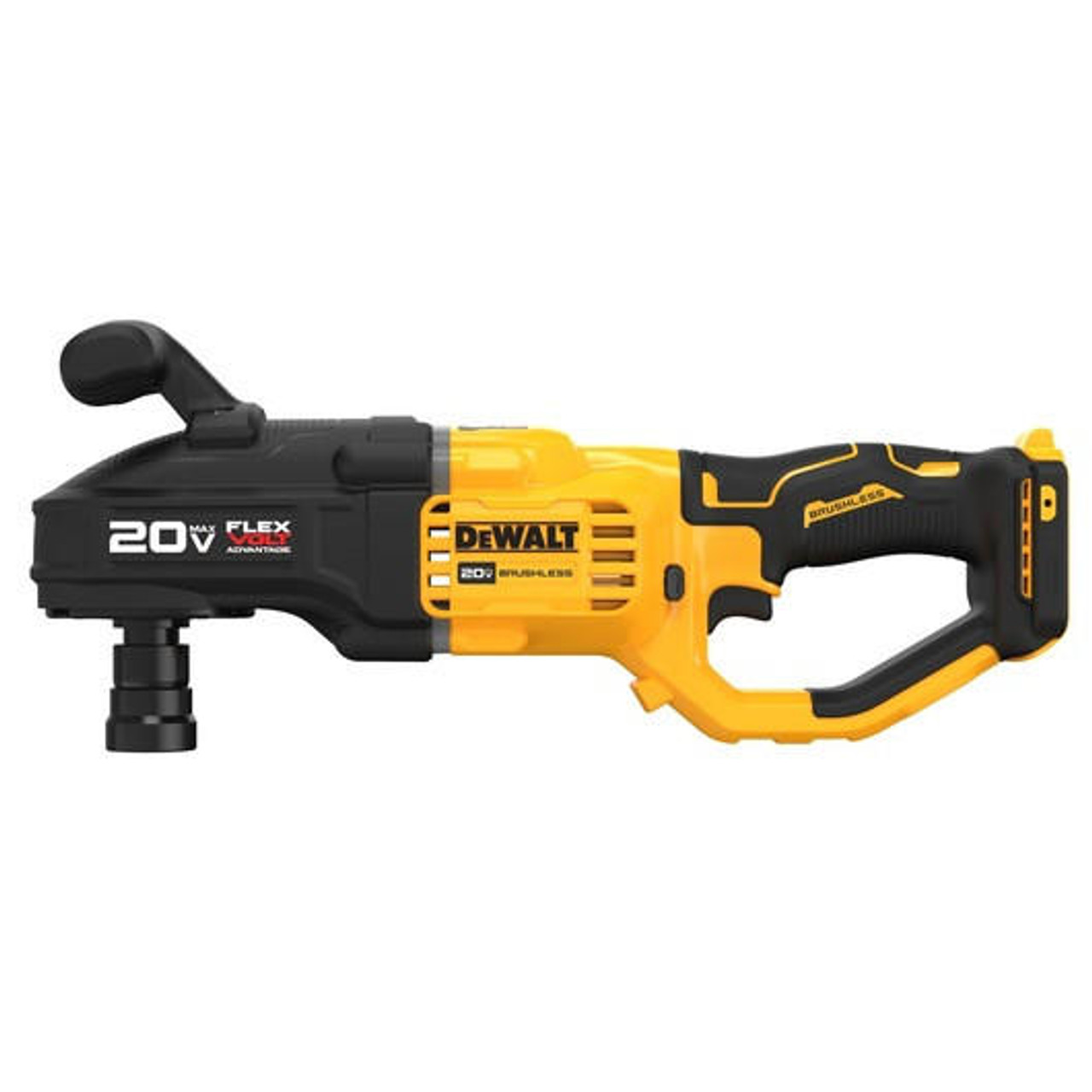 Dewalt DEWALT 20V MAX* Brushless Cordless 7/16 in Compact Quick Change Stud and Joist Drill With FLEXVOLT ADVANTAGEâ„¢ (Tool Only) DCD445B 