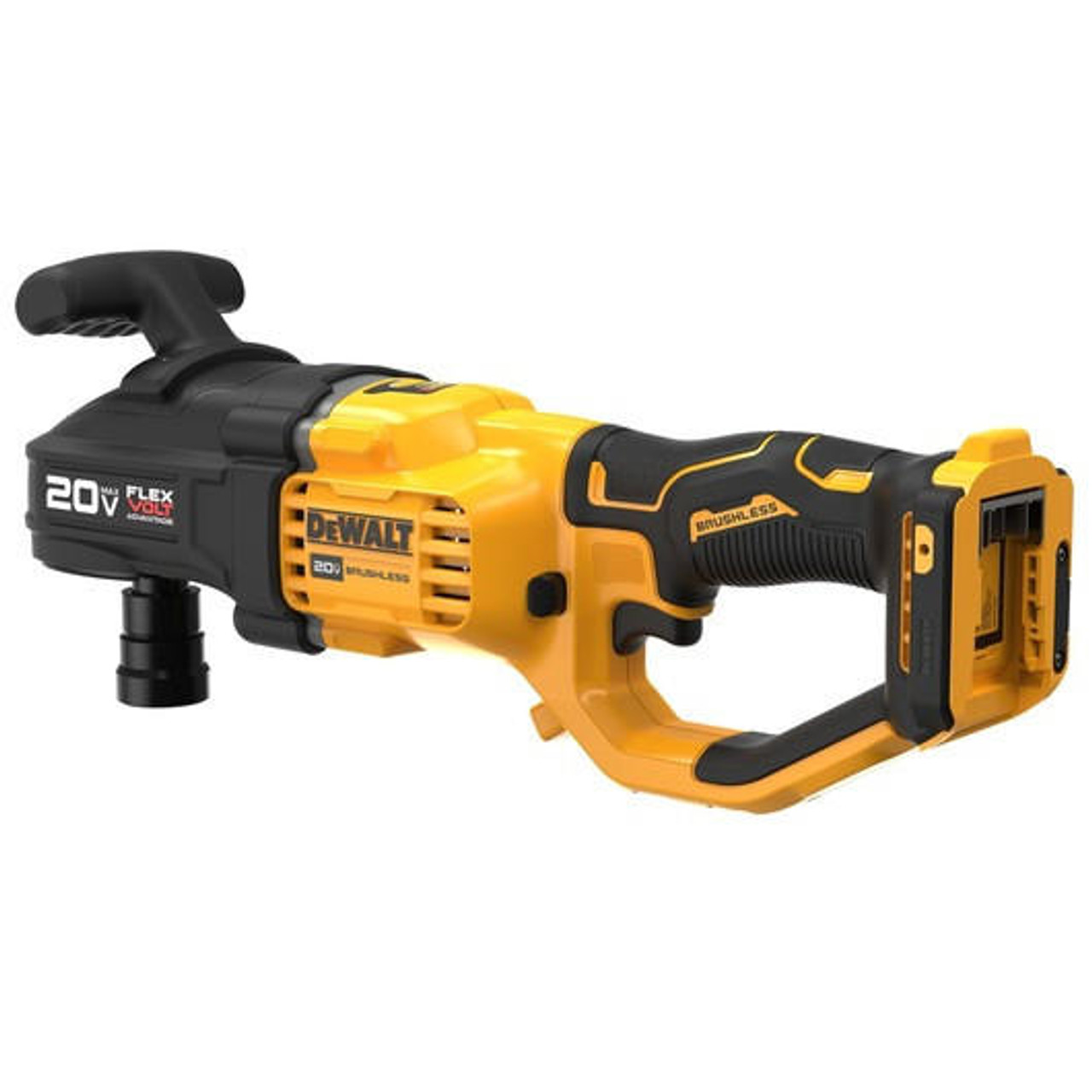Dewalt DEWALT 20V MAX* Brushless Cordless 7/16 in Compact Quick Change Stud and Joist Drill With FLEXVOLT ADVANTAGEâ„¢ (Tool Only) DCD445B 