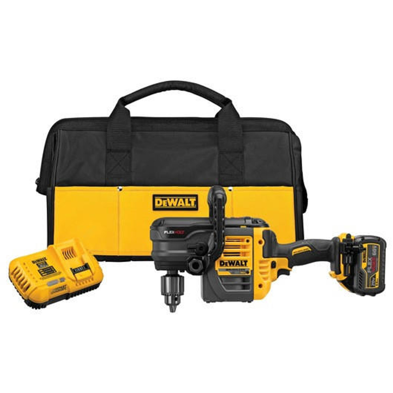 Dewalt DEWALT FLEXVOLTÂ® 60V MAX* VSRâ„¢ Stud and Joist Drill Kit with E-ClutchÂ® System 1 Battery Kit DCD460T1 