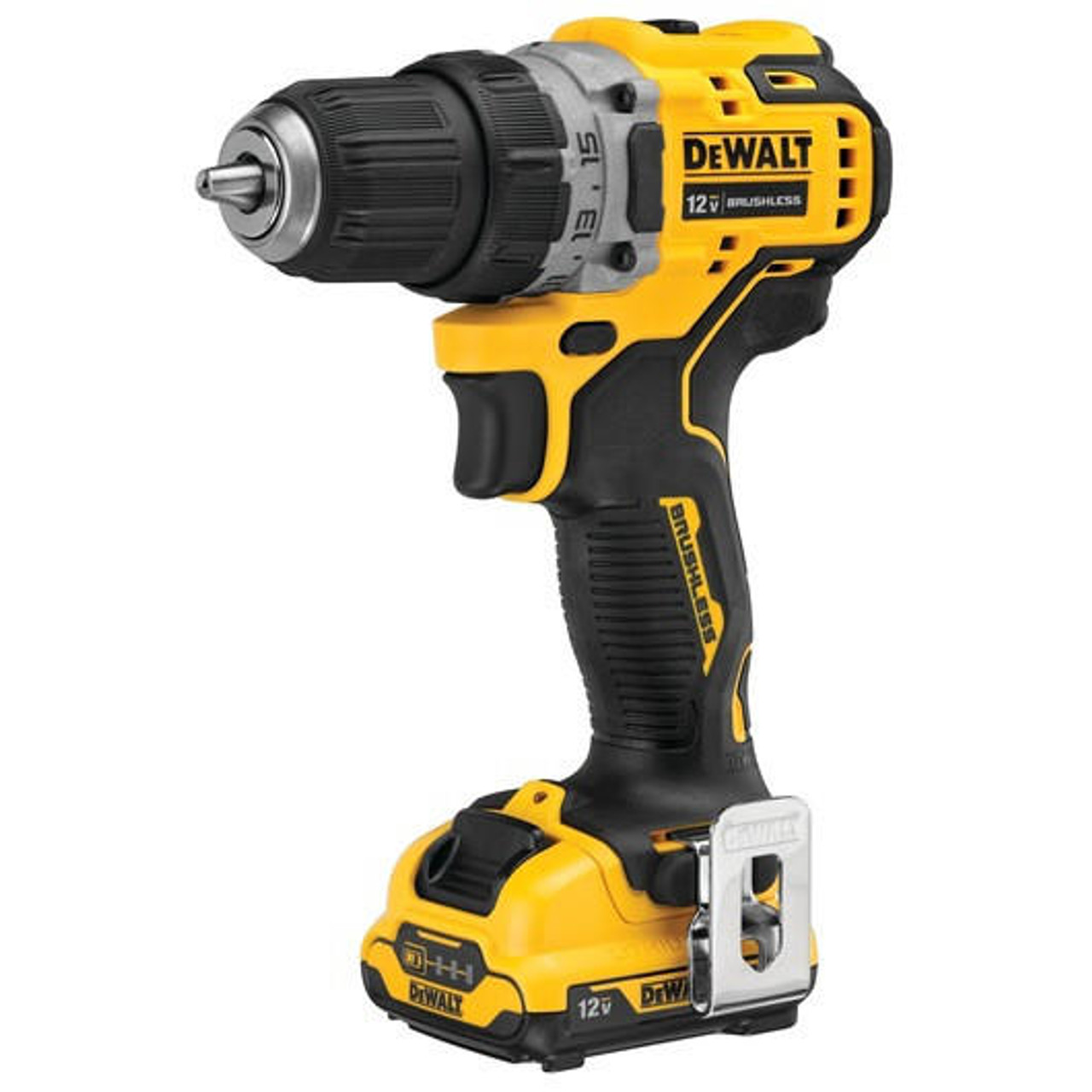 Dewalt DEWALT XTREME 12V MAX* Brushless 3/8 in. Cordless Drill/Driver Kit DCD701F2 