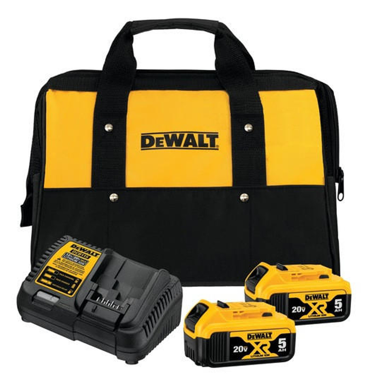 Dewalt DEWALT 20V MAX* 5.0Ah Starter Kit With 2 Batteries DCB205-2CK 