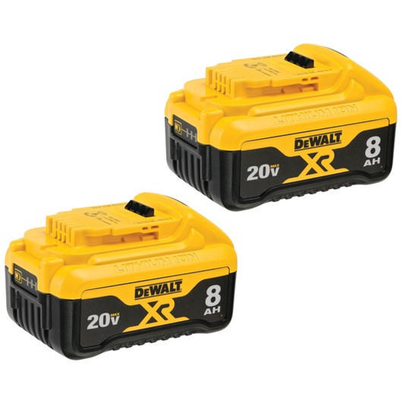 Dewalt DEWALT 20V MAX XR 8Ah Batteries  (2 PK) DCB208-2 