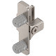 Blum ZSF.1 Metabox Right Drawer Standard Front Fixing Bracket in a Nickel Finish