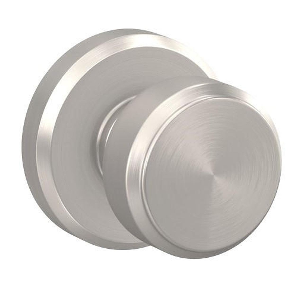  Schlage Lock F-Series Passage Knob Bowery Series with a Greyson Rosette 