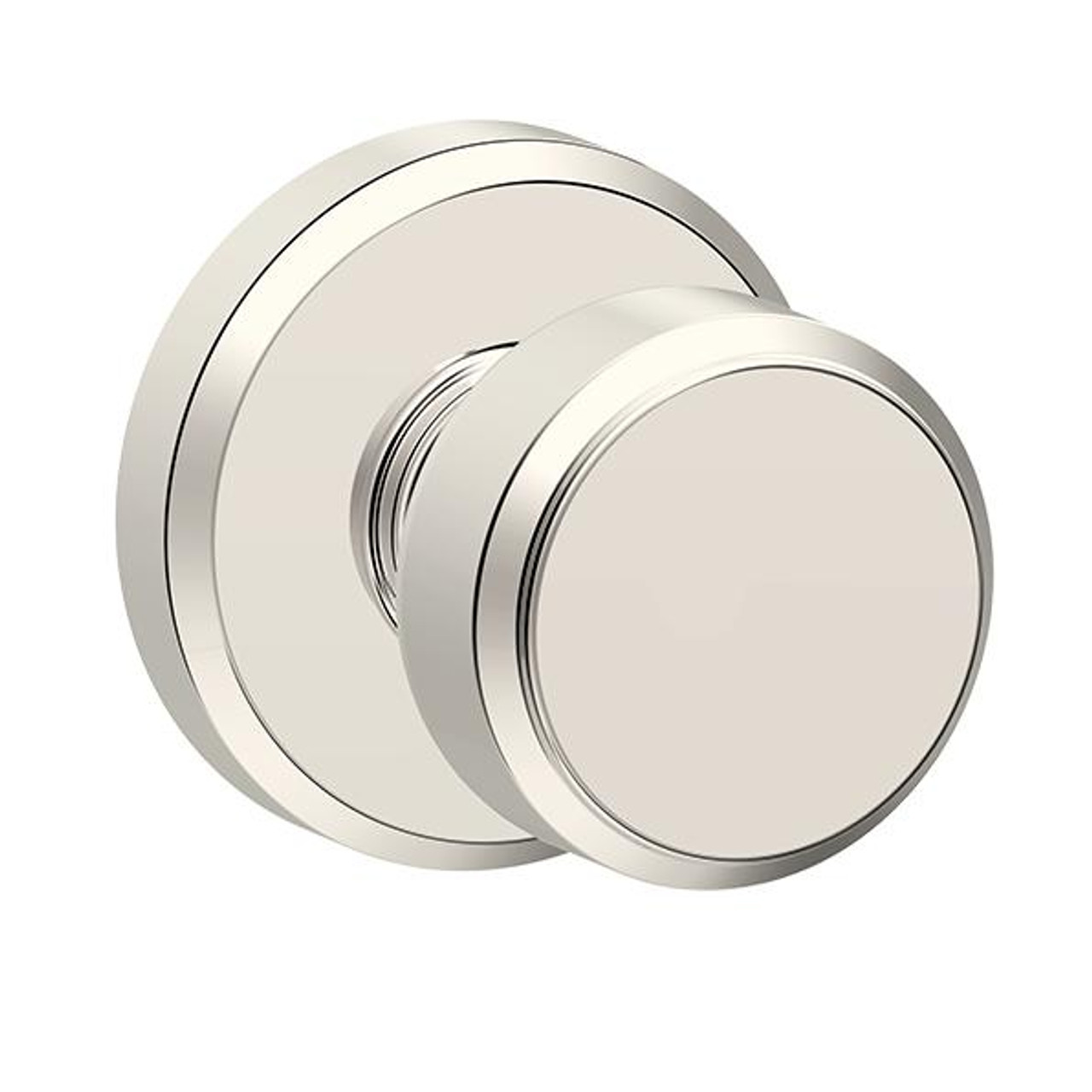  Schlage Lock F-Series Passage Knob Bowery Series with a Greyson Rosette 