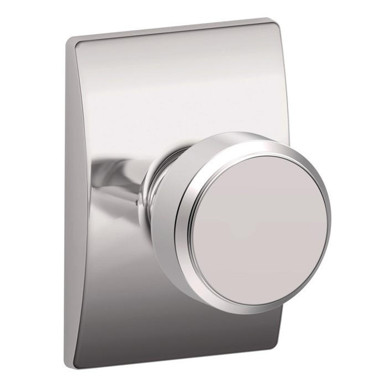  Schlage Lock F-Series Passage Knob Bowery Series with a Century Rosette 