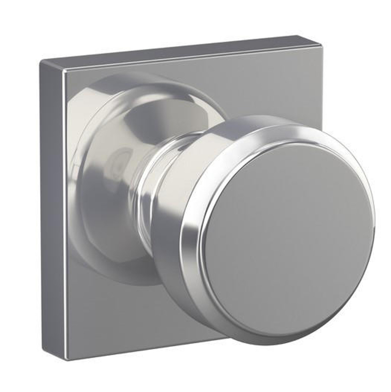  Schlage Lock F-Series Passage Knob Bowery Series with a Collins Rosette 