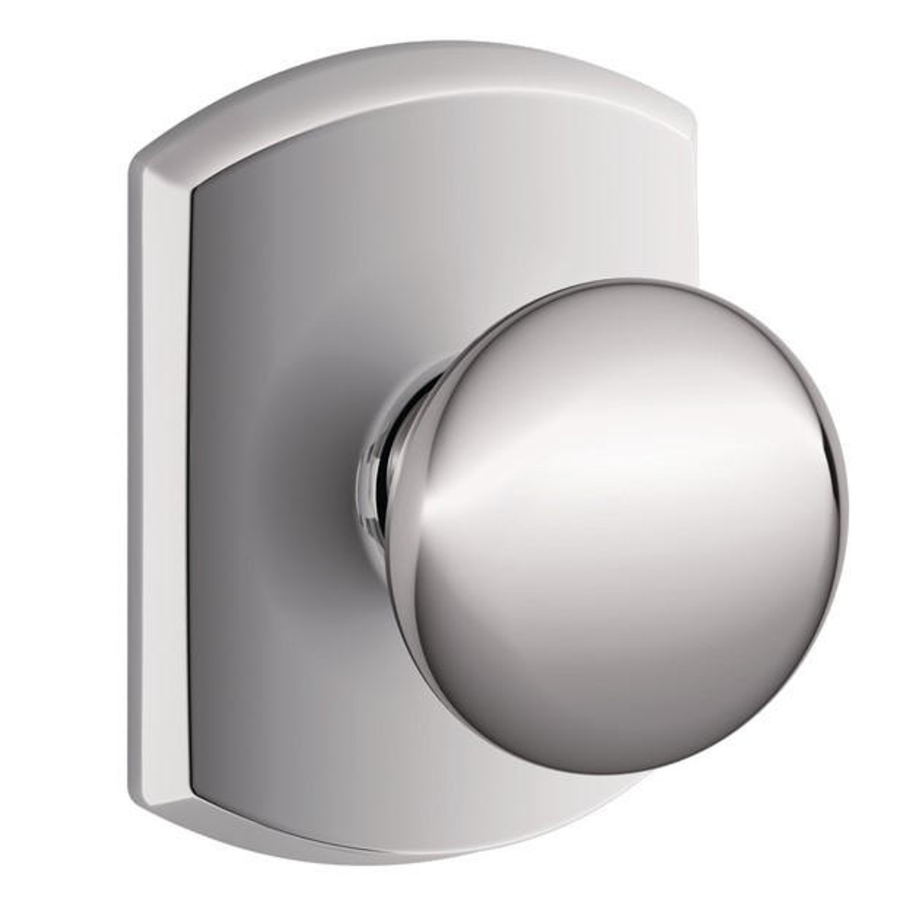  Schlage Lock F-Series Passage Knob Plymouth Series with a Greenwich Rosette 