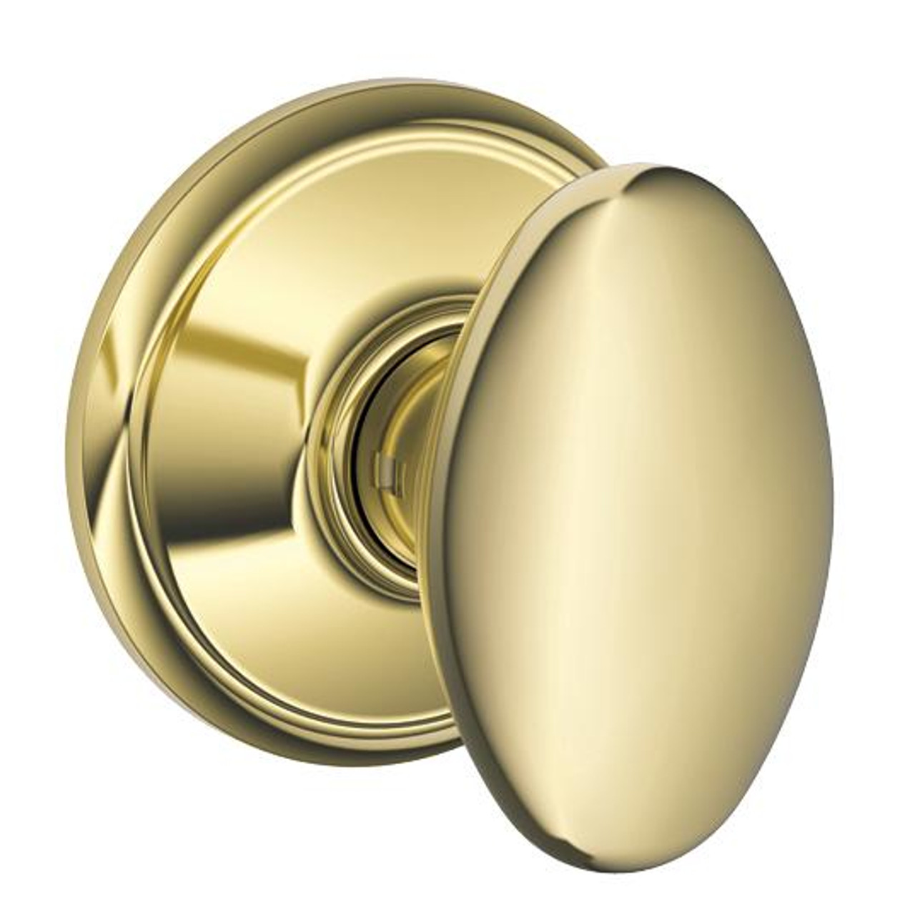  Schlage Lock F-Series Passage Knob Sienna Series with a Standard Rosette 