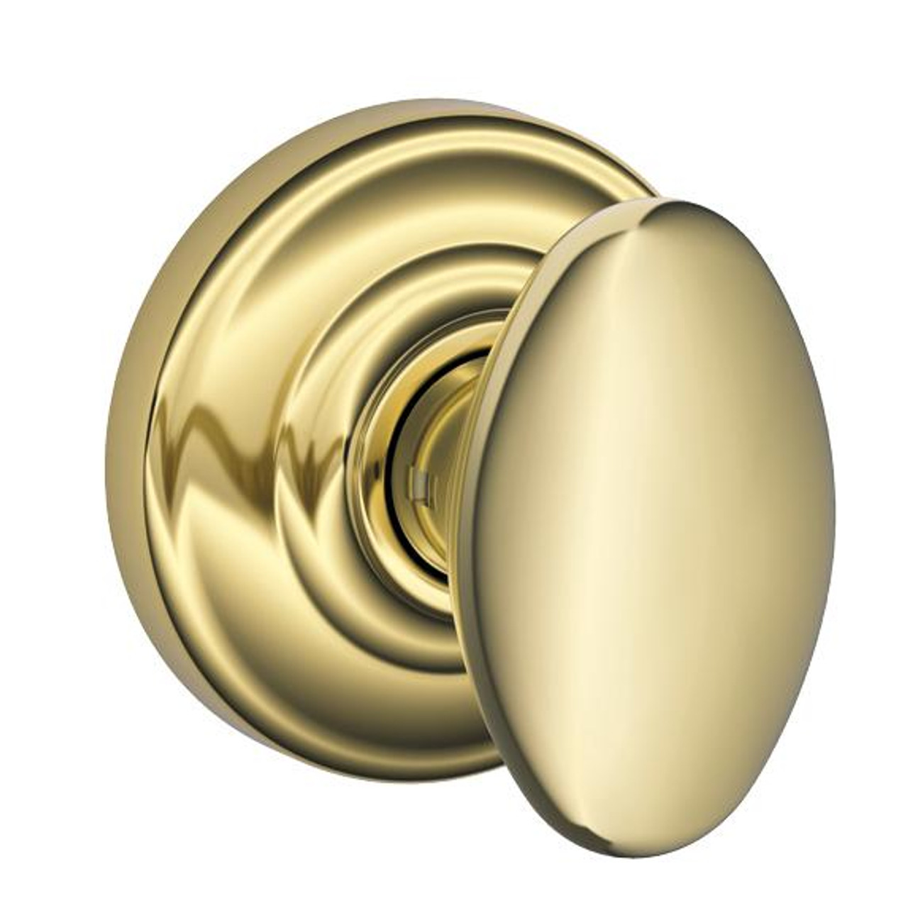  Schlage Lock F-Series Passage Knob Sienna Series with a Andover Rosette 