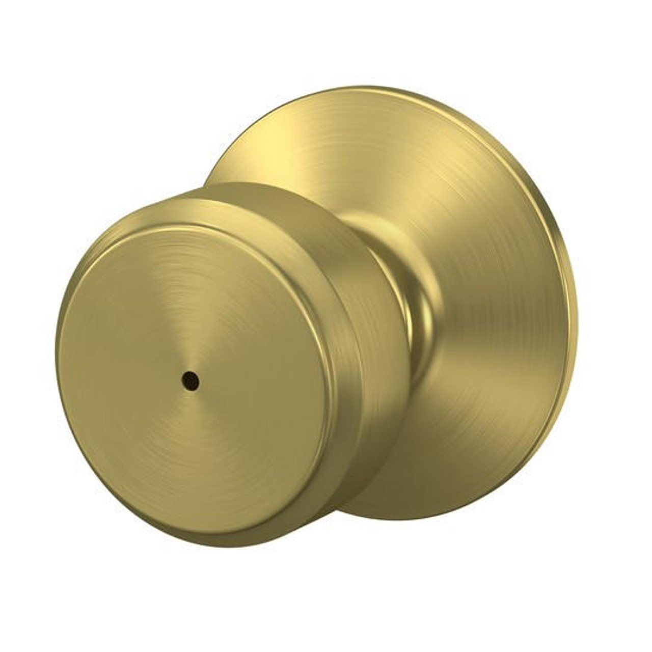 Schlage Lock Schlage F40 Series Privacy Knob Bowery Series with a Kinsler Rosette 