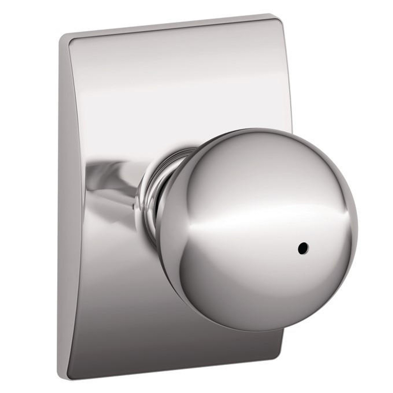 Schlage Lock Schlage F40 Series Privacy Knob Orbit Series with a Century Rosette 