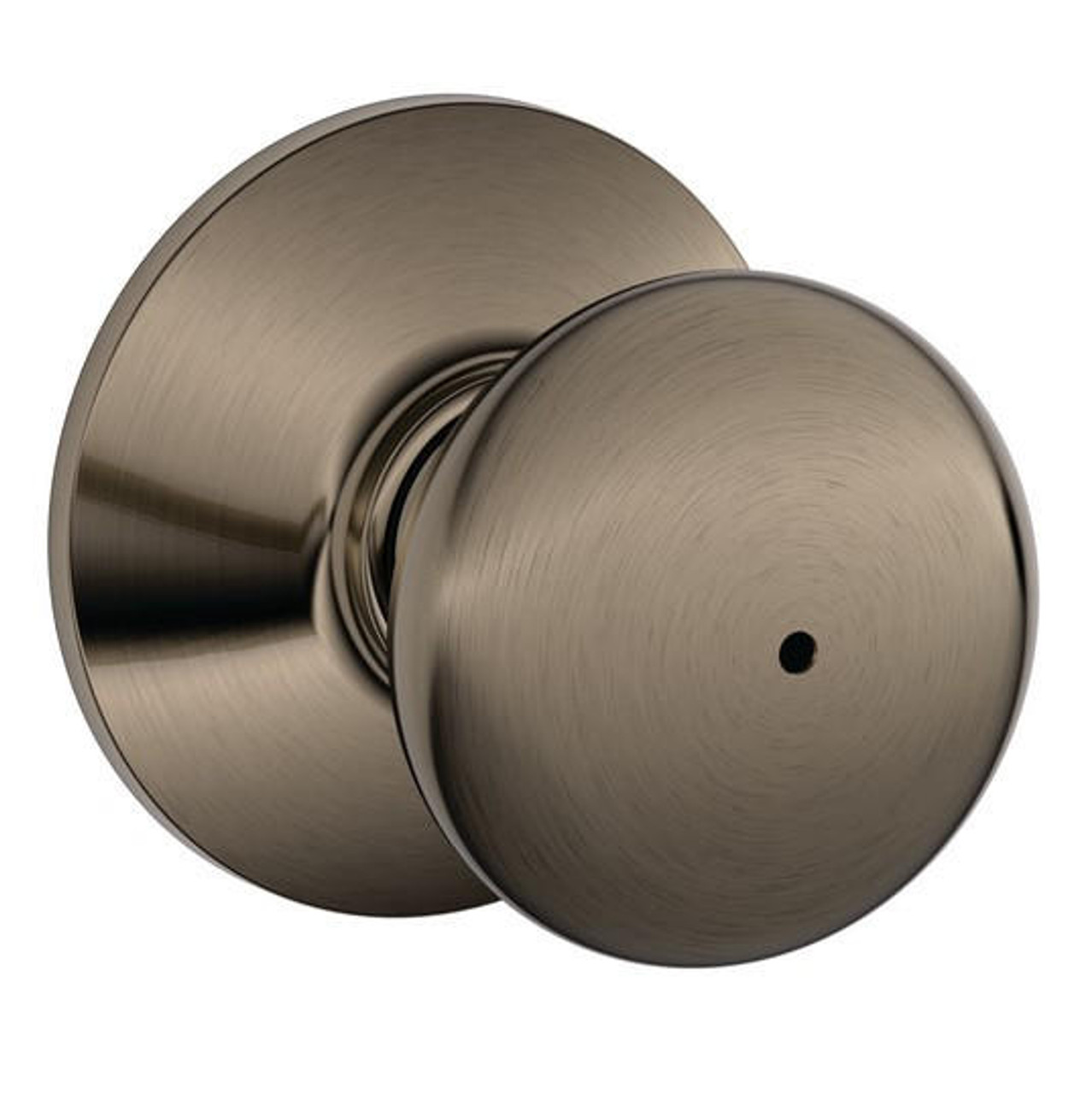 Schlage Lock Schlage F40 Series Privacy Knob Plymouth Series with a Standard Rosette 