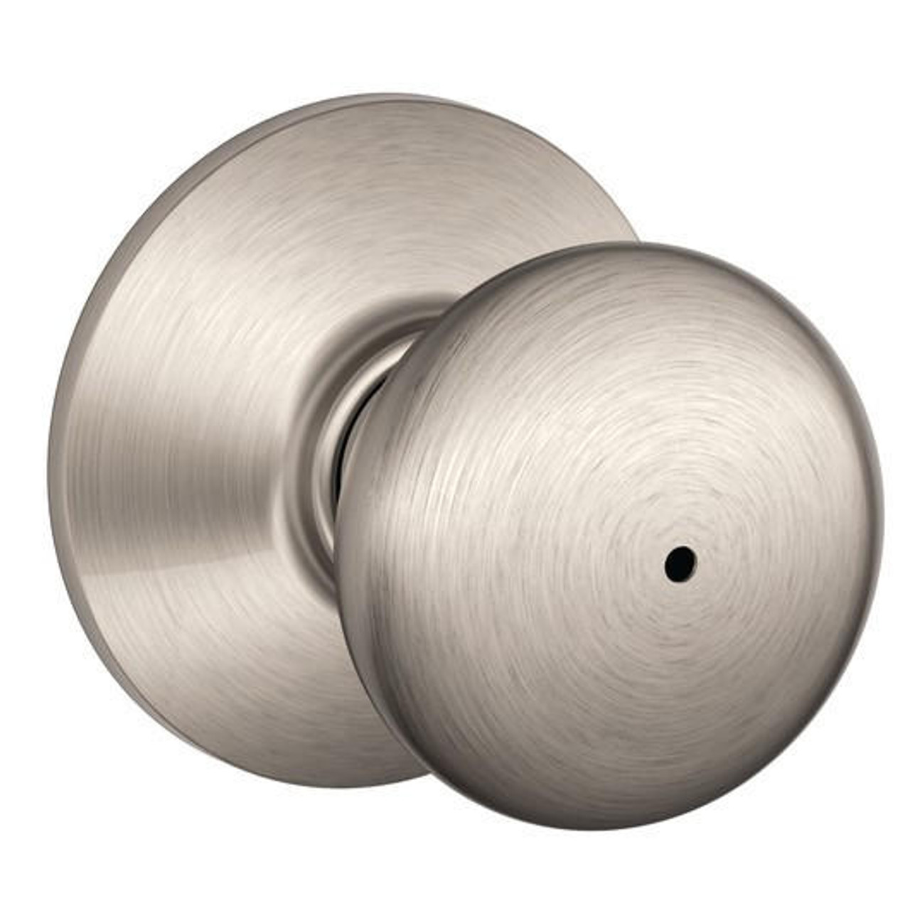 Schlage Lock Schlage F40 Series Privacy Knob Plymouth Series with a Standard Rosette 