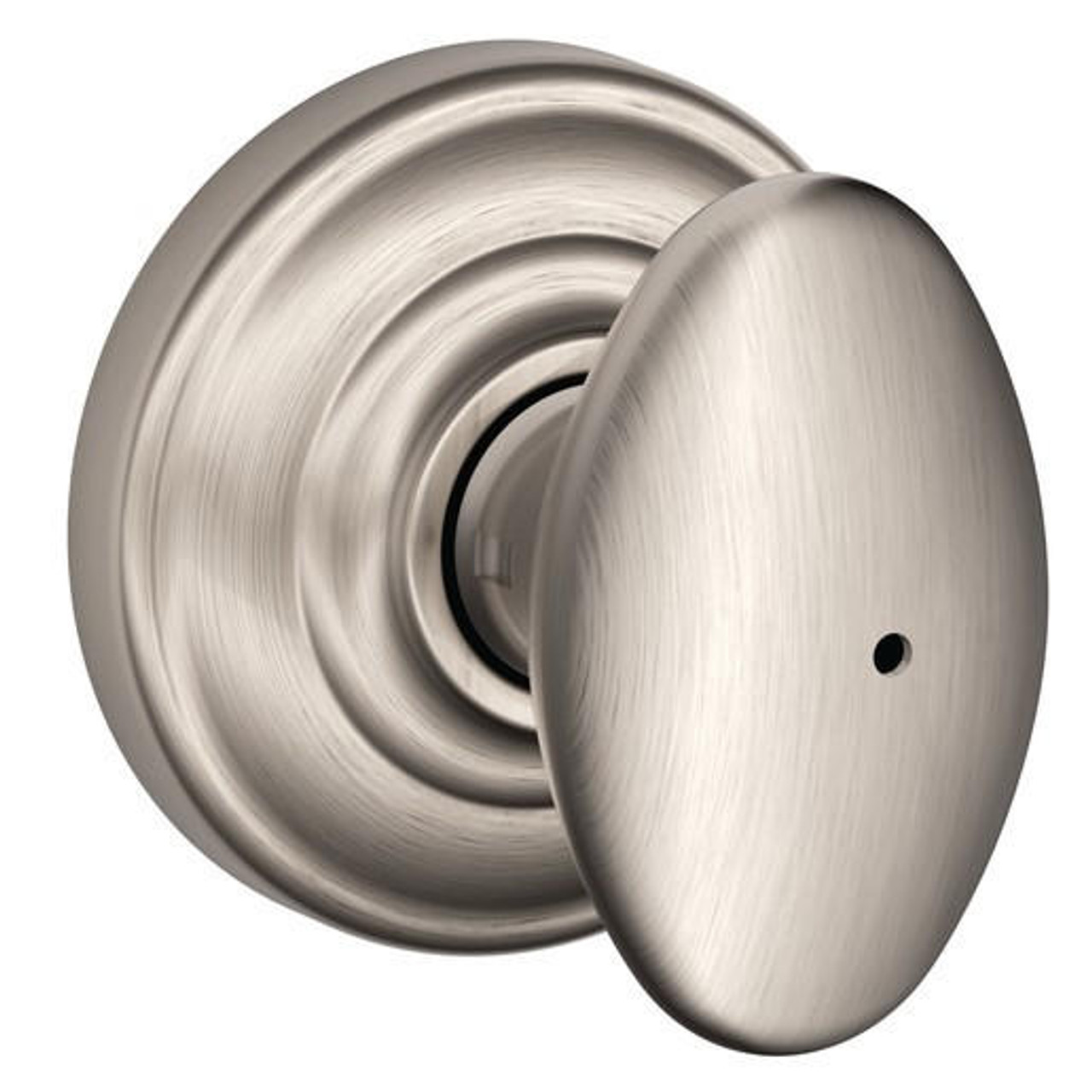 Schlage Lock Schlage F40 Series Privacy Knob Sienna Series with a Andover Rosette 