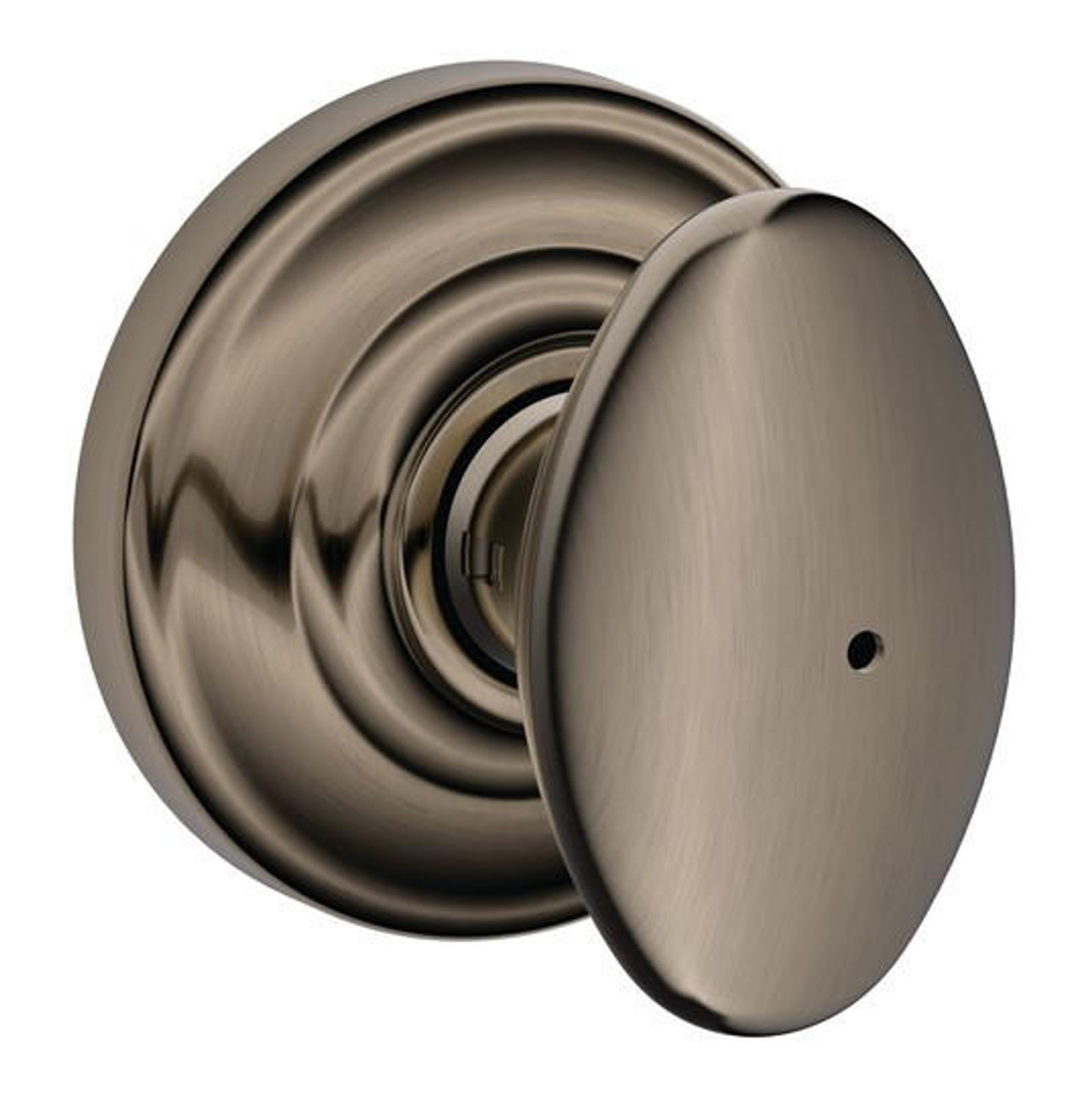 Schlage Lock Schlage F40 Series Privacy Knob Sienna Series with a Andover Rosette 