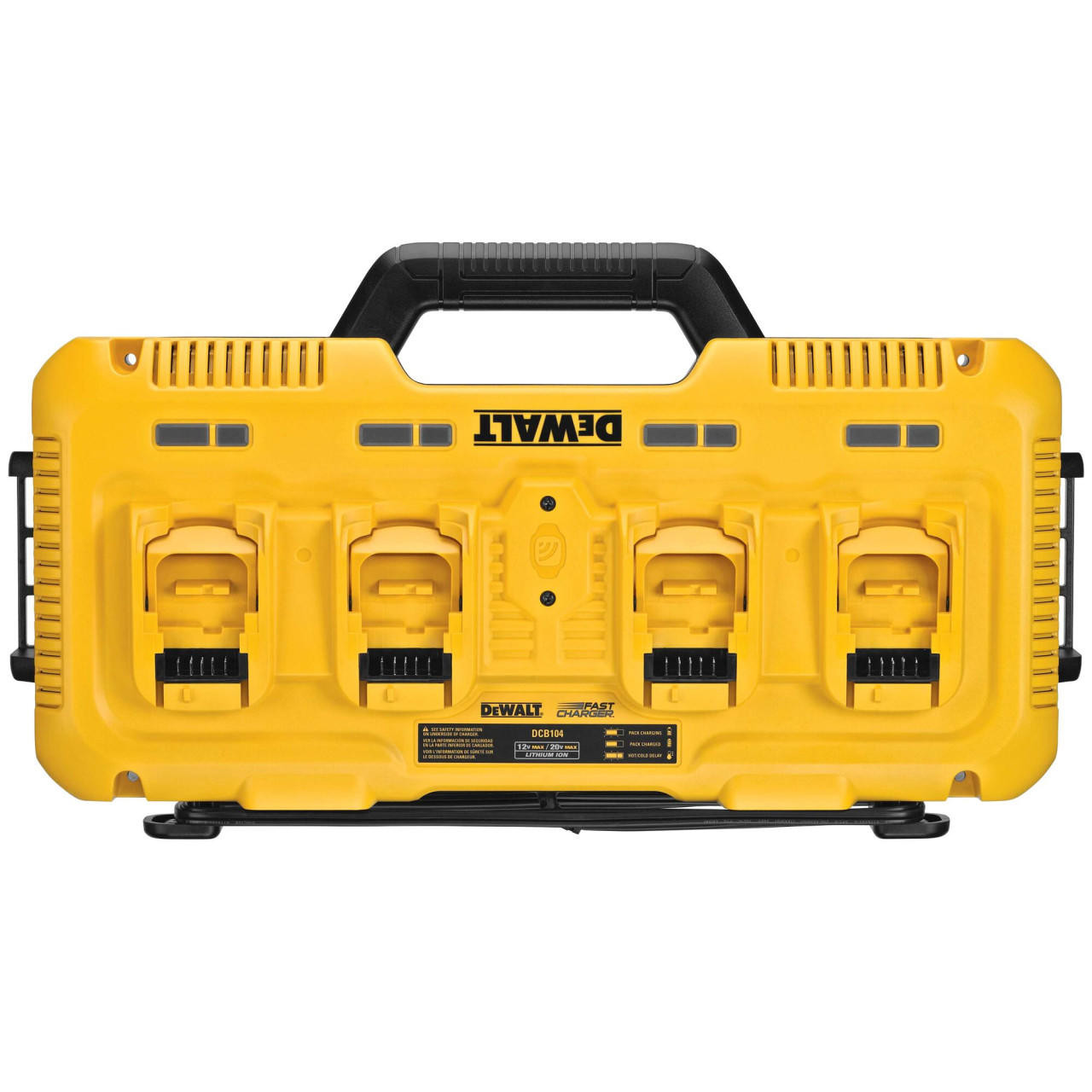 Dewalt DEWALT 4 PORT FAST CHARGER DCB104 