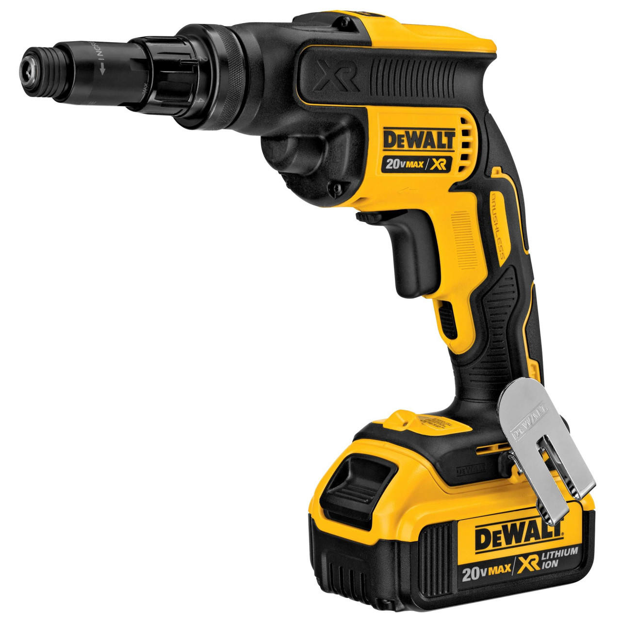 Dewalt DEWALT 20V Max Xr Screw Gun With Adjustable Torque And Clutch, Brushless DCF622M2 