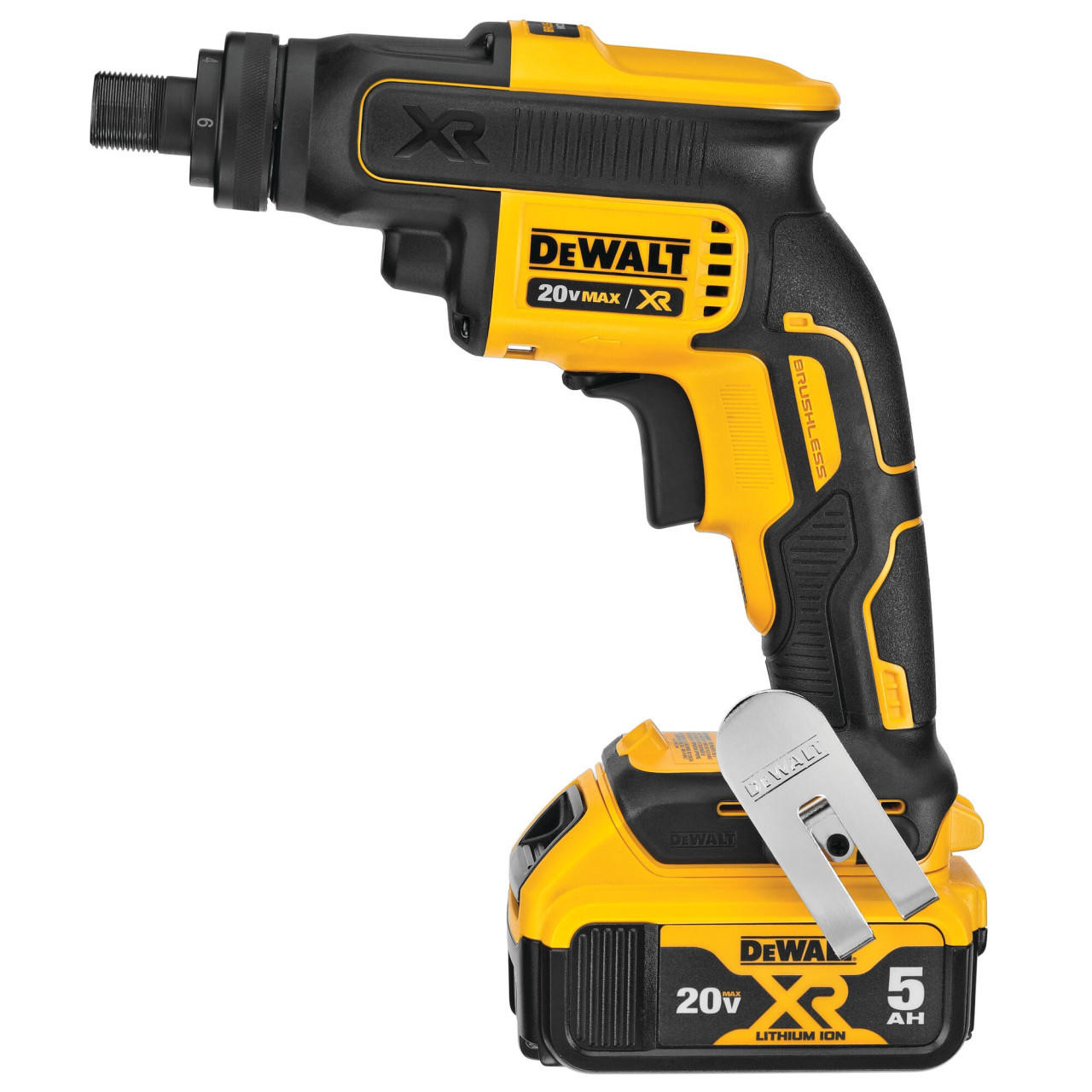 Dewalt DEWALT 20V Max Xr Screw Gun Kit With Threaded Clutch Housing DCF624P2 