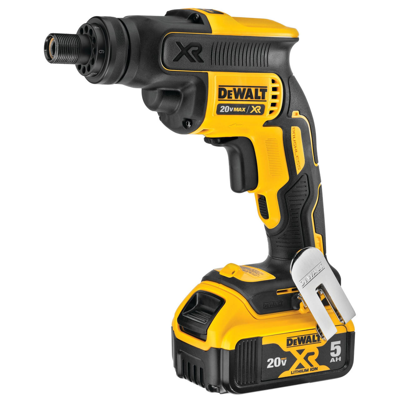 Dewalt DEWALT 20V Max Xr Screw Gun Kit With Threaded Clutch Housing DCF624P2 