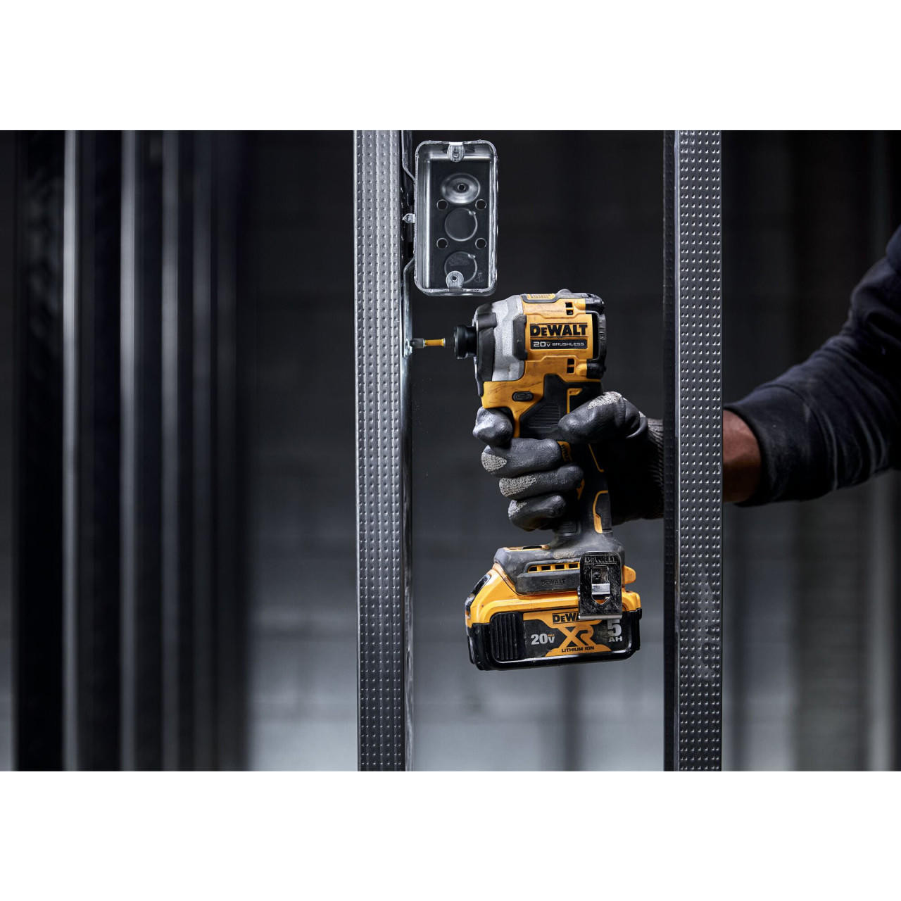 DEWALT Atomic 20V Max 1/4 In. Brushless Cordless 3-Speed Impact