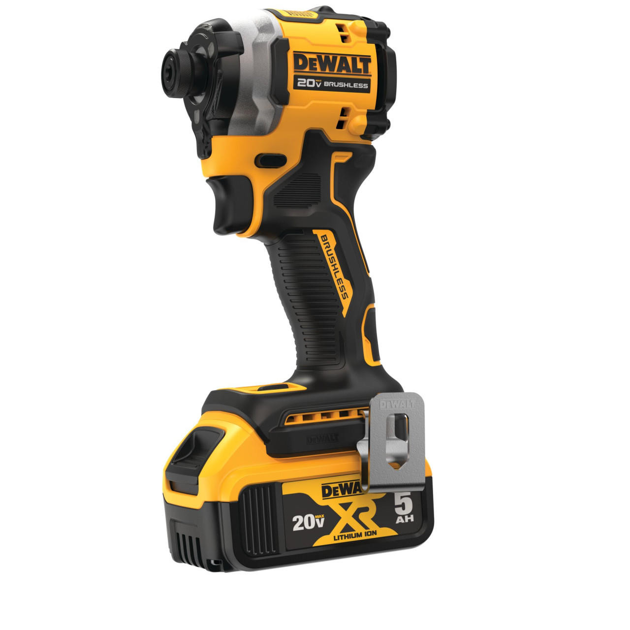 Dewalt DEWALT Atomic 20V Max 1/4 In. Brushless Cordless 3-Speed Impact Driver Kit DCF850P1 