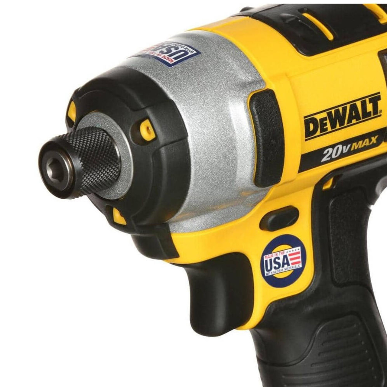 Dewalt DEWALT 20V MAX Lithium Ion Cordless Drill Impact Driver Kit, 1/4-Inch DCF885C2 