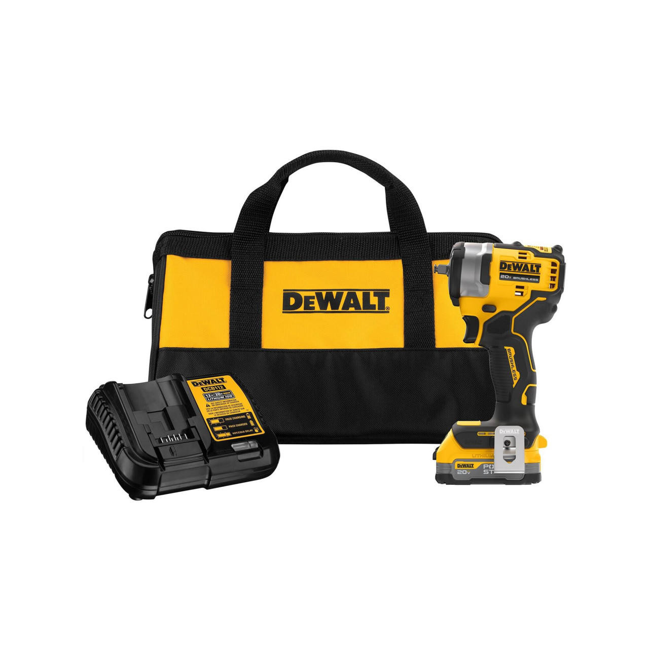 HarvoTex 3/8" Extended Cordless Electric Ratchet Wrench For DEWALT 20V Battery Long Reach 65 Ft-lbs