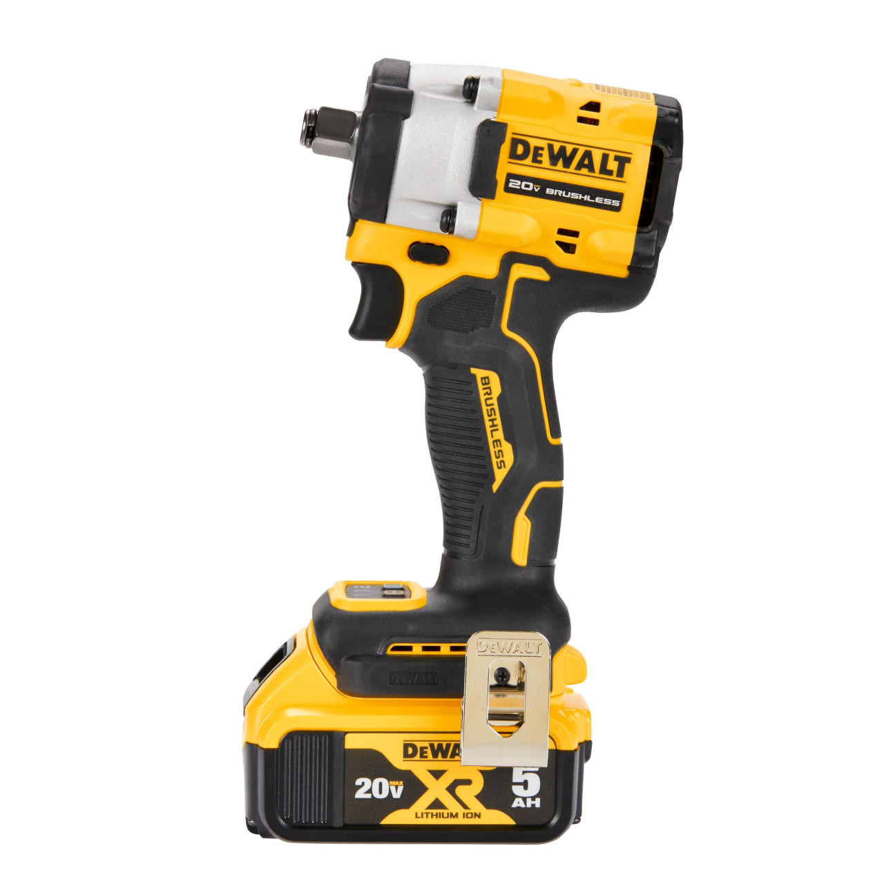 Dewalt DEWALT Atomic 20V Max 1/2 In. Cordless Impact Wrench With Hog Ring Anvil Kit DCF921P2 