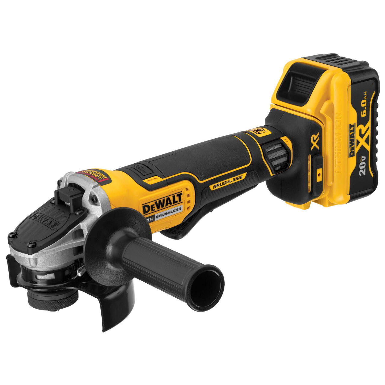 Dewalt DEWALT 4.5 in. 20V MAX XR Paddle Switch Small Angle Grinder Kit with Kickback Brake DCG413R2 