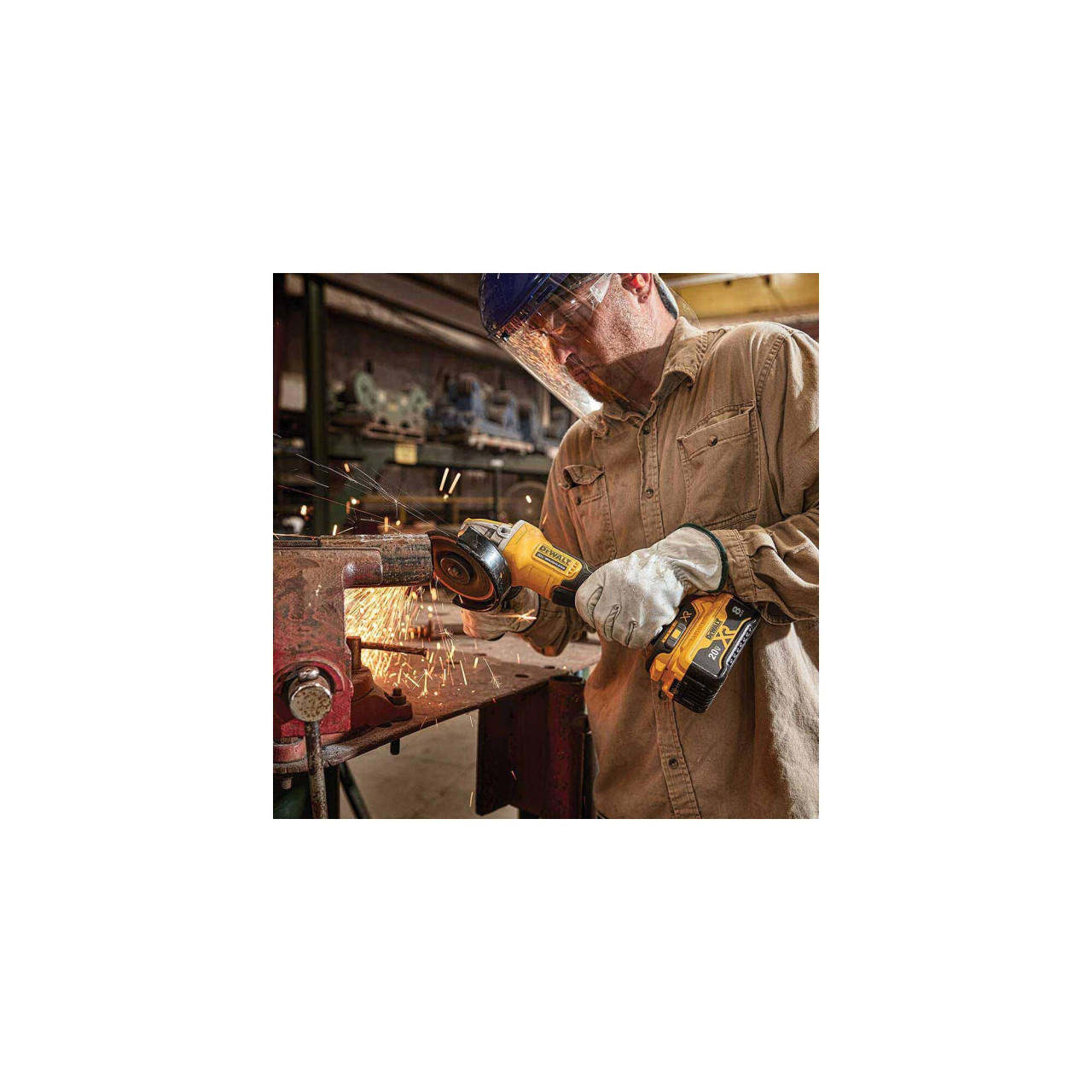 Dewalt DEWALT 20V MAX XR 4-1/2 - 5 in. Brushless Cordless Small Angle Grinder with Power Detect Tool Technology DCG415B 