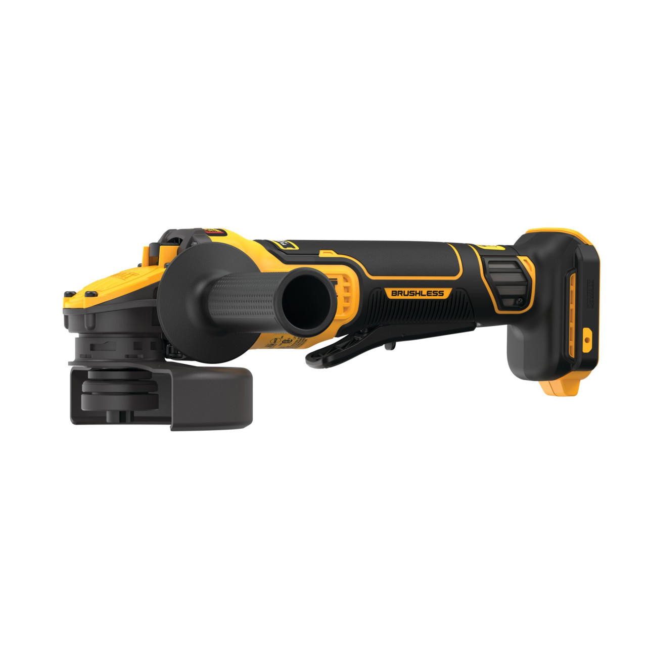 Dewalt DEWALT 20V Max 4-1/2 In. - 5 In. Brushless Cordless Paddle Switch Angle Grinder With Flexvolt Advantage (Tool Only) DCG416B 