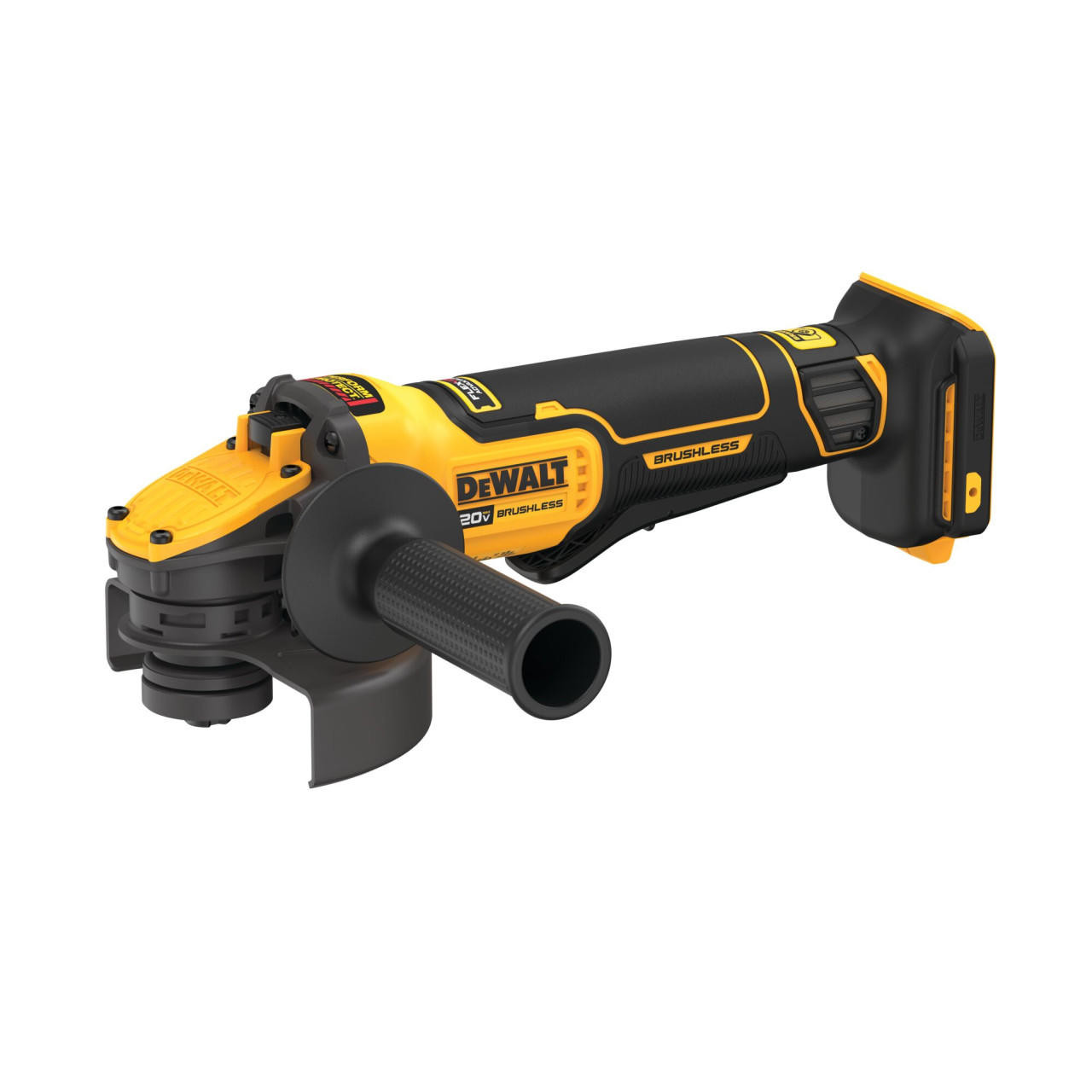 Dewalt DEWALT 20V Max 4-1/2 In. - 5 In. Brushless Cordless Paddle Switch Angle Grinder With Flexvolt Advantage (Tool Only) DCG416B 