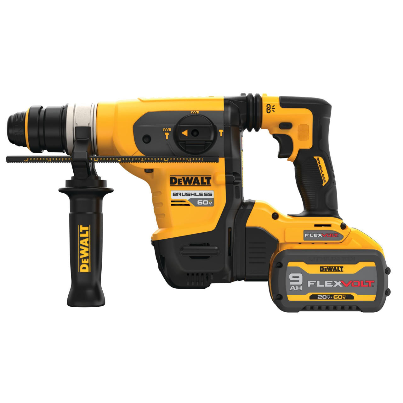 Dewalt DEWALT 60V Max 1-1/4 In. Brushless Cordless Sds Plus Rotary Hammer Kit DCH416X2 