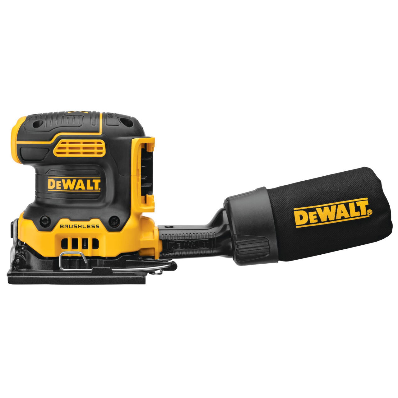 Dewalt DEWALT 20V MAX XR Brushless Cordless 1/4 Sheet Variable Speed Sander (Tool Only) DCW200B 