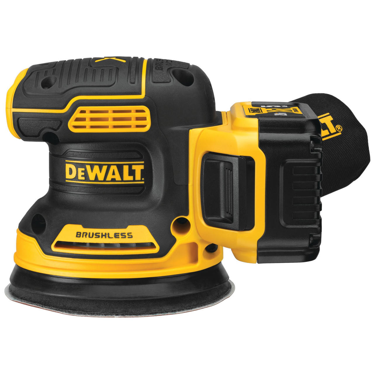 Dewalt DEWALT 20V MAX XR Brushless 5 in. Cordless Variable Speed Random Orbital Sander Kit (5.0 Ah Battery) DCW210P1 